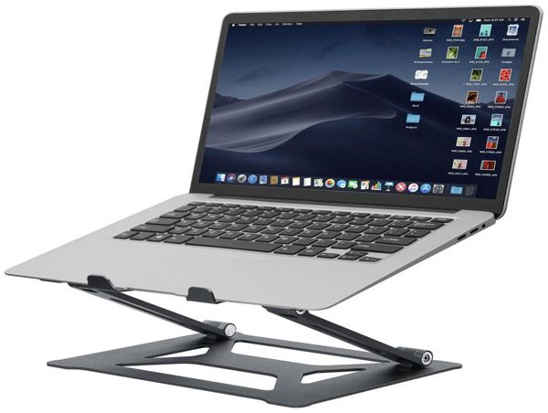 Supporto per laptop per scrivania Supporto per tablet per notebook Supporto per tavolo in alluminio per MacBook iPad Supporto per laptop Base pieghevole per raffreddamento Staffa da scrivania4258607