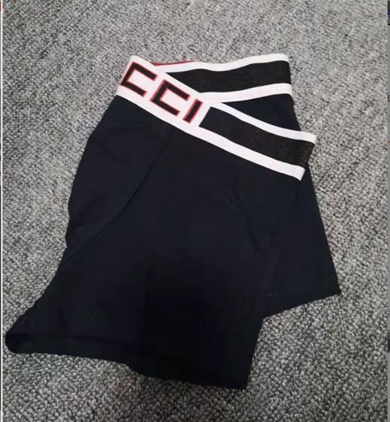 2024 heißer verkauf NEUE Herren Unterwäsche Designer Boxer Einfarbig Brief Gedruckt Unterhose Reine Baumwolle Atmungsaktive Sport Shorts 3 teil/los