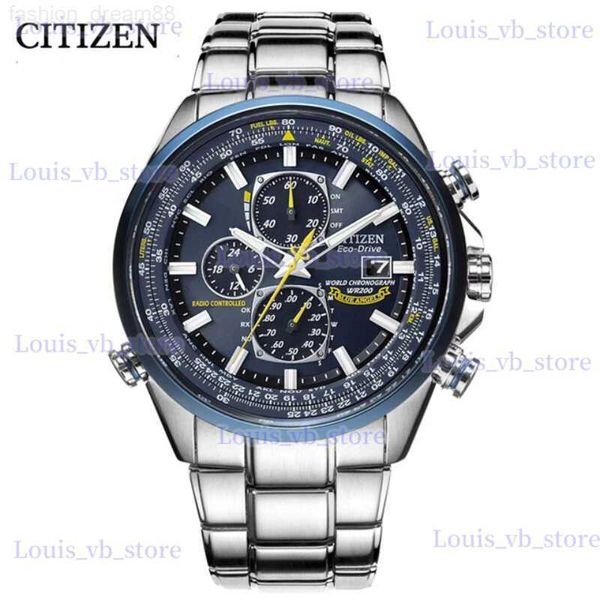 Andere Uhren CITIZEN Marke 13 Stile Blue Angels Pilot Herren Luxus Freizeit Multifunktions es für Männer Kalender Quarz Handgelenk T231206