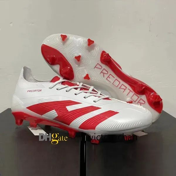 Scarpe da calcio di alta qualità Predator Accuracy.1 FG Tacchetti da calcio alla caviglia alti Scarpe da calcio per terreni duri in morbida pelle Scarpe da ginnastica per esterni Botas De Futbol US 6.5-11 250