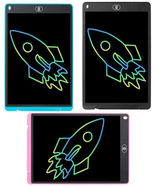 Kreatives Schreib- und Zeichentablett, 12-Zoll-Notizblock, Farb-LCD-Grafik-Handschrifttafel für Bildungsunternehmen, 8432240