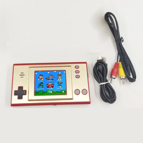 Spieler Bulit in 620 Spielen Retro tragbare Mini-Videospielkonsole für 8Bit 2,4-Zoll-LCD-Game-Player Handheld-Spielekonsole für Kinder Geschenk