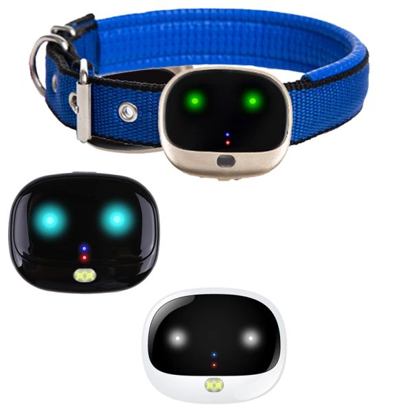 Localizzatori Mini 4G GPS Tracker Pet Collari per cani GPS impermeabili con localizzatore antismarrimento Supporto Allarme Chiamata intelligente a due vie Batteria scarica WIFI