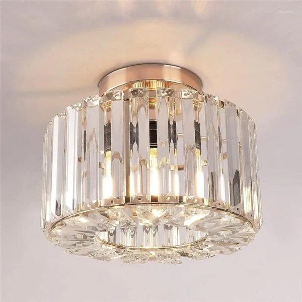 Luzes de teto estilo branco leitoso tipo xiaohongshu ambiente luz quarto iluminação lâmpada de cristal lâmpadas decorativas la