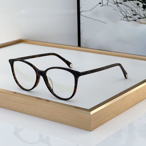 CH3446 Montature per occhiali da sole circolari di lusso montature per donna firmate montature per occhiali cat eye occhiali in acetato Lenti da vista 1.61 occhiali da lettura anti blu ray 2.0