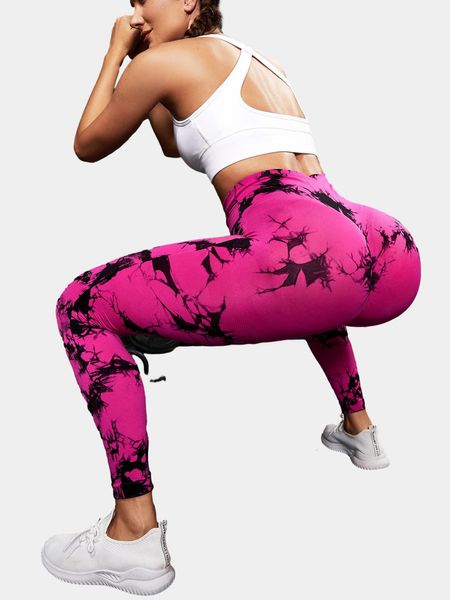 Frauen Scrunch Butt Lifting Nahtlose Leggings Booty Hohe Taille Workout Yoga Hosen WN031