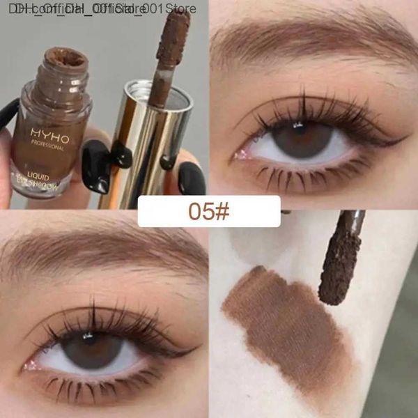 Göz Farı Serin Siyah Serisi Sıvı Göz Farı Çubuğu İnci Mat Eyeliner Parlak İpek Kalem Yüksek Parlak Kozmetik Makeupq240229