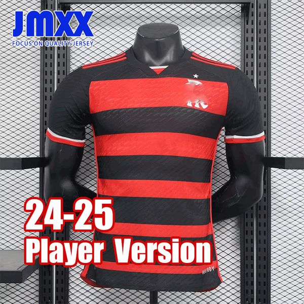 JMXX 24-25 Flamengo Special Soccer Trikots Mens Uniformen Jersey Man Football Shirt 2024 2025 Spielerversion