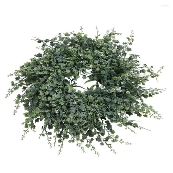Dekoratif çiçek üzüm asma çelenk hassas ev dekor doğal kolye kapı asılı Noel eşsiz çelenk
