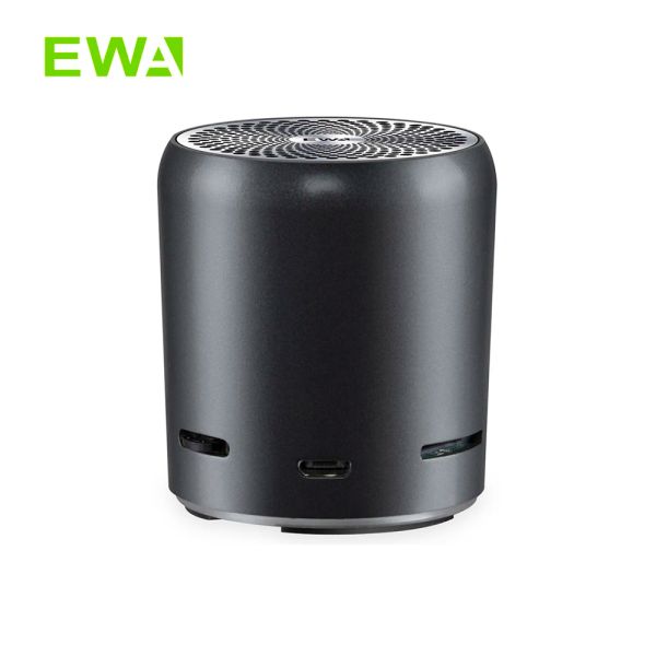 Hoparlörler EWA Supermini Taşınabilir Bluetooth 5.0 Hoparlör Tws En İyi Ses Basbox Metal Vücut Caixa De SOM Araba Hoparlörleri ve Subwoofer