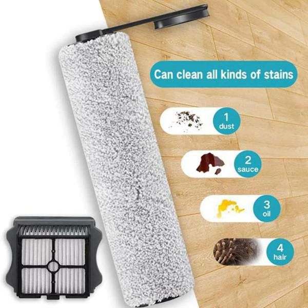 Rolo de escova de substituição e kit de filtro hepa para tineco floor one s5 pro sem fio aspirador de pó seco e molhado