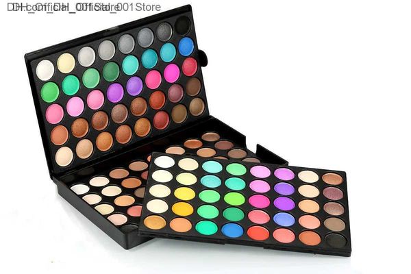 Set di pigmenti per trucco opaco luccicante con palette di ombretti da 120 coloriQ240229