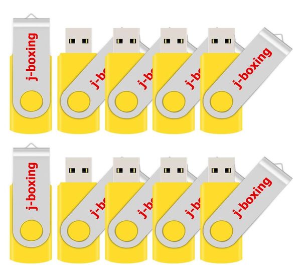 Bulk 10PCS Chiavetta USB da 8 GB Pendrive con pollice girevole USB 20 Memory Stick da 8 GB Memoria per pollice per computer portatile Multi colori 6596629