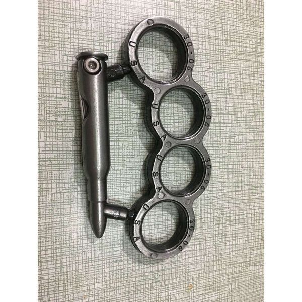 Sert Knuckle Kullanımı Kolay Yüksek kaliteli iş fitness tokası dört parmak yüzük açıcı açıcı demir yumruk sahtekarları EDC Mükemmel Taşınabilir Knuckleduster Ring 301150