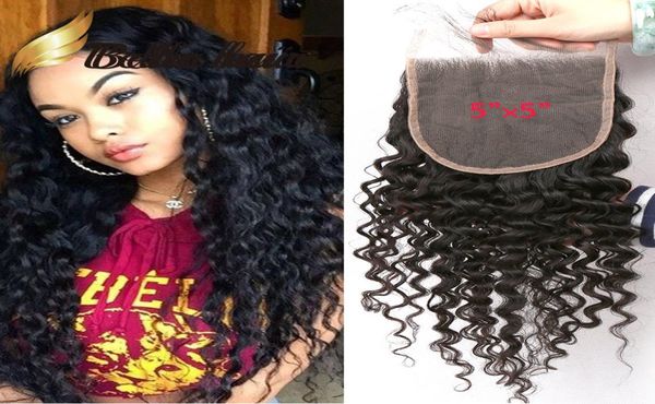 Brasilianisches Haar, lockiges Wellen-Top, Spitzenverschluss, Stücke, natürliche Farbe, peruanische Extensions, 822 Zoll, Bella Hair Factory, 5 x 5 6 x 6 Zoll 1327715