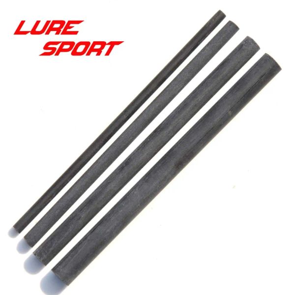 Aste Lucesport 4pcs/lotto 8pcs/lotto 128 mm in carbonio solido in carbonio spogit di collegamento a bordo costruzione di biergolette di pesca a canna da pesca per la riparazione fai -da -te