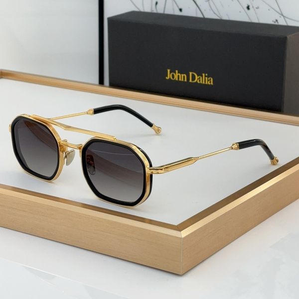 John Dalia Designer Óculos de Sol para Mulher Moda Esporte Polarizado Proteção UV Goggle Beach Man Womens Trendy Mens Rosa Preto Sun Glass NÚCLEO MARICH TAMANHO 55-21