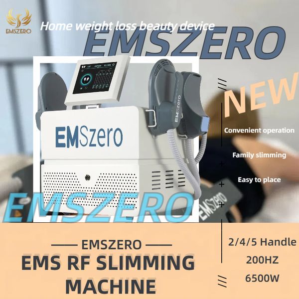 Машина для стимуляции мышц EMSzero для похудения RF EMS Sculpt NEO для похудения тела для моделирования мышц Увеличение 200 Гц 6500 Вт 14 Тесла 2/4/5 Ручки Машина