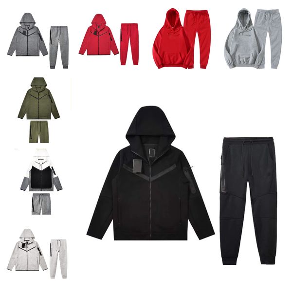 2024 novos estilos de roupas Mens mulheres roupas de grife luxo de alta qualidade moda street wear kpop primavera inverno branco preto esporte correndo moletom com capuz terno s-xxl yh9