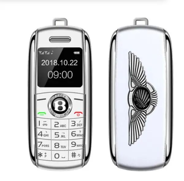 Oyuncu Mini Kart Cep Telefonu X8 Bluetooth Dialer 0.66 İnç Eller Mini Telefon Mp3 Magic Sesli Sim Sim Küçük Küçük Cep Cep Telefonu