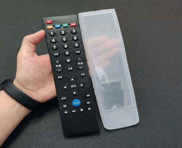 Accessori per elettronica di consumo a buon mercato Parti per ampTelecomando 20 5 17 cm Custodia per telecomando in silicone per TV Proteggi Storag7810156