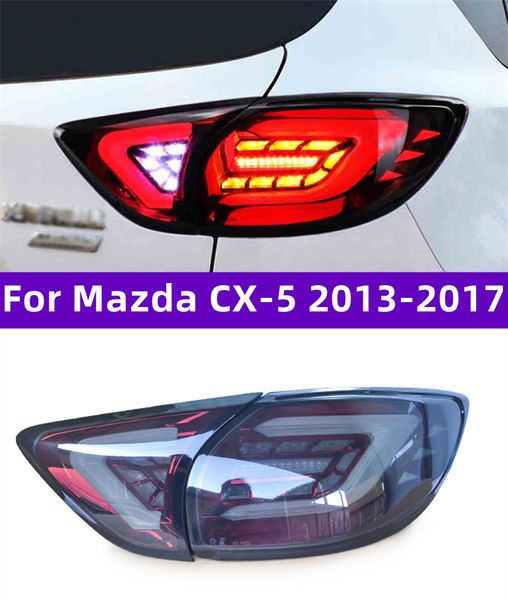 Запчасти для автомобиля Задний фонарь для Mazda CX-5 2013-20 17 светодиодный задний DRL динамический указатель поворота противотуманный тормоз задний фонарь