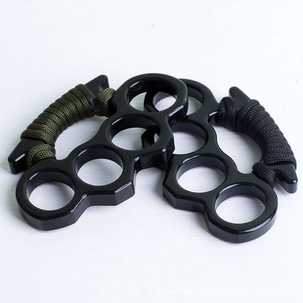 tdoor Gear Acessível Durável Jogo Sólido Autodefesa Peso de Papel Boxe Punho de Ferro Portátil Luta Knuckleduster Chaveiro Fábrica 876821