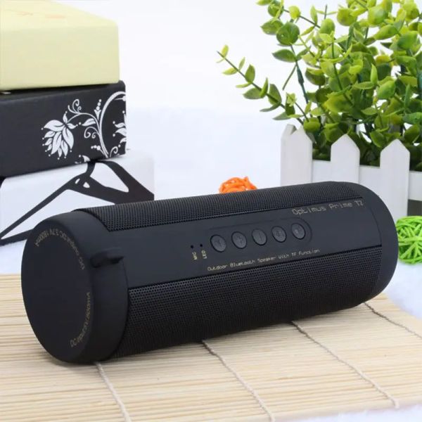 Alto-falantes Profissional IPX7 À Prova D 'Água Ao Ar Livre Coluna de Alta Fidelidade Sem Fio Bluetooth Speaker Subwoofer Caixa de Som Com Lanterna Suporte