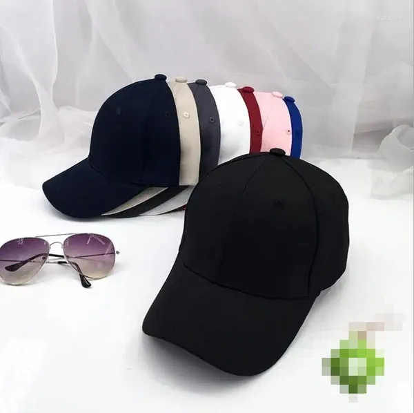 Top kapakları siyah beyzbol şapkası düz renkli şapkalar takılı gündelik tenis hip hop baba erkekler için kadın unisex