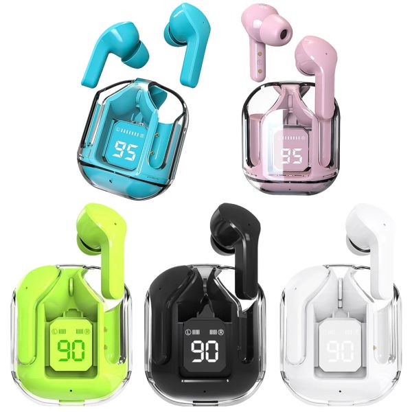 Kopfhörer B35 Drahtlose Kopfhörer Transparente Hülle Bluetooth 5.0 Kopfhörer In Ear Sport Laufen Schweißfest Esports Spiele Geringe Verzögerung Mit Mikrofon