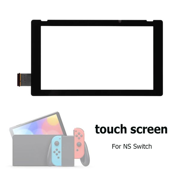 Telas touch screen touchpad digitalizador de vidro substituir para nintendo switch ns switch controlador ns console touch screen digitalizador display