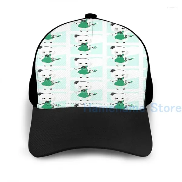 Ballkappen Mode Touhou Youmu Konpaku Basketballkappe Männer Frauen Grafikdruck Schwarz Unisex Erwachsene Hut