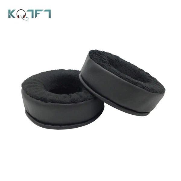 Acessórios kqtft veludo substituição earpads para isk hd9999 hd9999 hd 9999 fones de ouvido almofadas peças earmuff capa almofada copos
