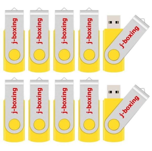 Bulk 10PCS USB Flash Drives 1GB Pequena Capacidade Giratória Rotativa para Computador Laptop Tablet USB 20 Memória Thumb Drive Pendrives 9694300