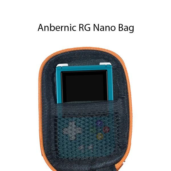 Sacos NOITE Carry Bolsa de Anbernic RG Nano 1.54 Polegadas Tela Mini Jogador de Jogo Portátil Caso Portátil Proteção Retro Console de Videogame