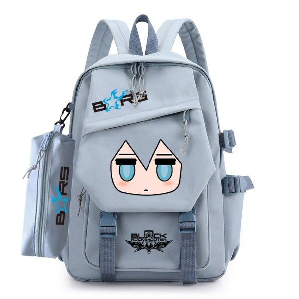 Rucksack Black Rock Shooter Cosplay Anime Laptop Rucksack Große Kapazität Studenten Umhängetasche Rucksack Japan Stil Schultasche