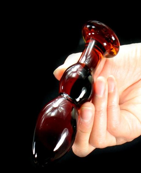 Nuovo plug anale in vetro dildo giocattoli del sesso per donna perline anali butt plug prodotti erotici ano piacere buttplug dildo per uomini donne Y186477566