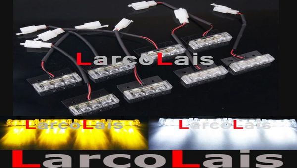 Combinazione combinata 8x3 colori ambra bianco 24 LED stroboscopico avvertimento camion per auto lampeggiante pompiere3404359