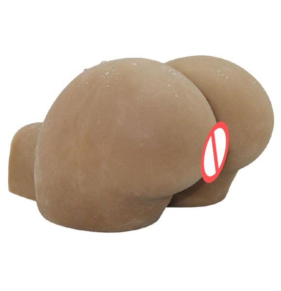 Realistico morbido silicone Big Ass giocattolo del sesso Euro enorme masturbatore maschile bambola del sesso anale per gli uomini vagina artificiale vera figa di gomma amore 6547034