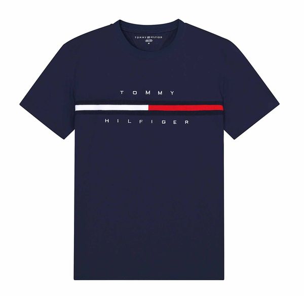 Luxus Herren Tommy's Designer T-Shirt Kurzarm Hochwertiges Hemd Damen T-Shirt Baumwolle T-Shirts Poloshirts Brief bedruckt Ärmel Designer Tommy's Top