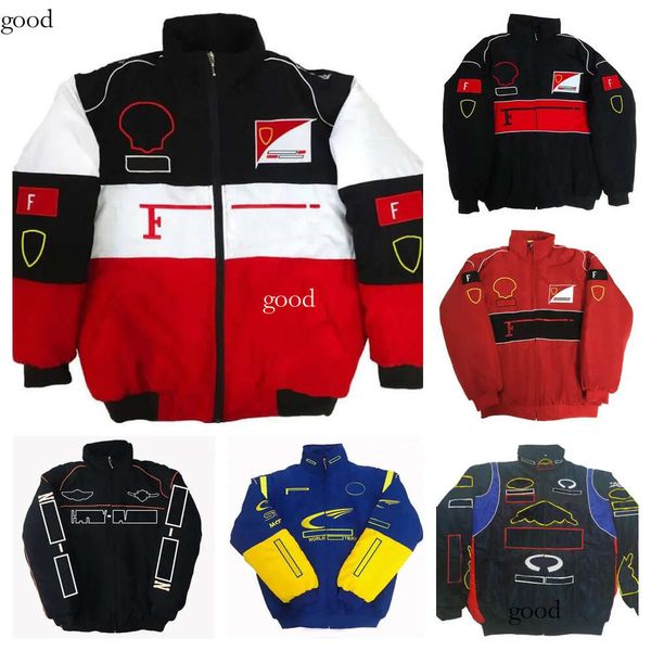 Гоночная куртка F1 Formula 1, зимняя машина с полностью вышитым логотипом, хлопковая одежда, точечная распродажа 559