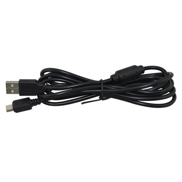 Kabel 10 Stück 1,8 m Mini-USB-Ladekabel für PS3 mit Magnetring für PS3 Wireless Game Controller