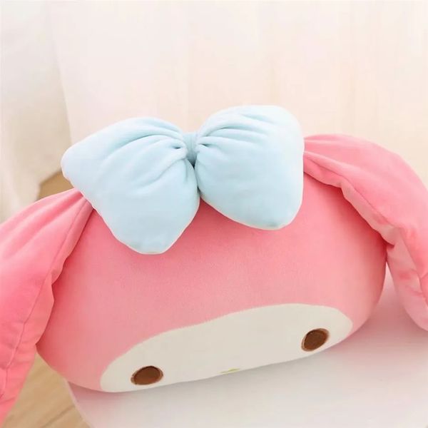 2024 Nuovo Kuromi Melody Kawaii peluche Cuscino decorativo abbracci Anime giocattoli di peluche Regali squisiti per