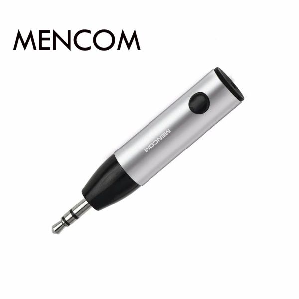 Lautsprecher Mencom Bluetooth-Empfänger 3,5-mm-Mini-Wireless-Bluetooth-Empfänger Car Kit Freisprech-Buchse AUX mit Mikrofon für Lautsprecher-Kopfhörer