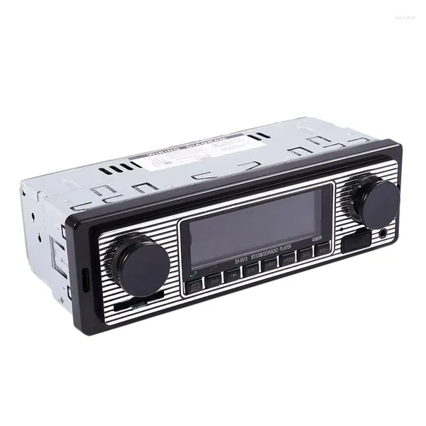 Otomobil Organizatörü 3x Bluetooth Vintage Radyo Mp3 çalar stereo USB AUX Klasik Ses