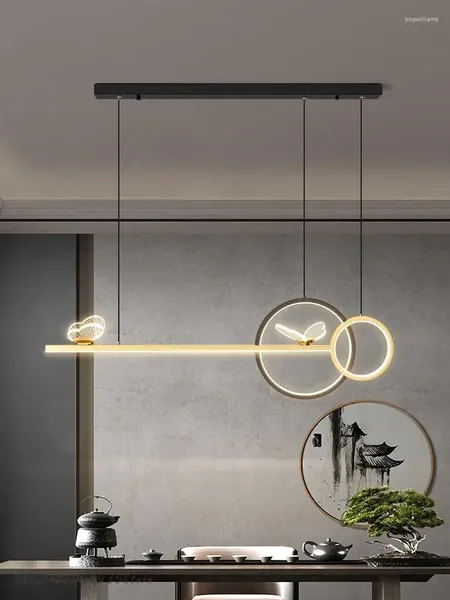 Kolye lambaları Yemek Odası lambası Modern Minimalist Nordic Light Lüks Bar Sayacı 2024 Avize Tasarım Yaratıcı Yıldızlı Gökyüzü