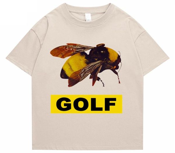 Golf Skate Tshirts Unisex Wang Tyler Yaratıcı Rapçi Hip Hop Müzik Tshirt Pamuk Erkekler T Shirt Tee Tshirt 2204087324146