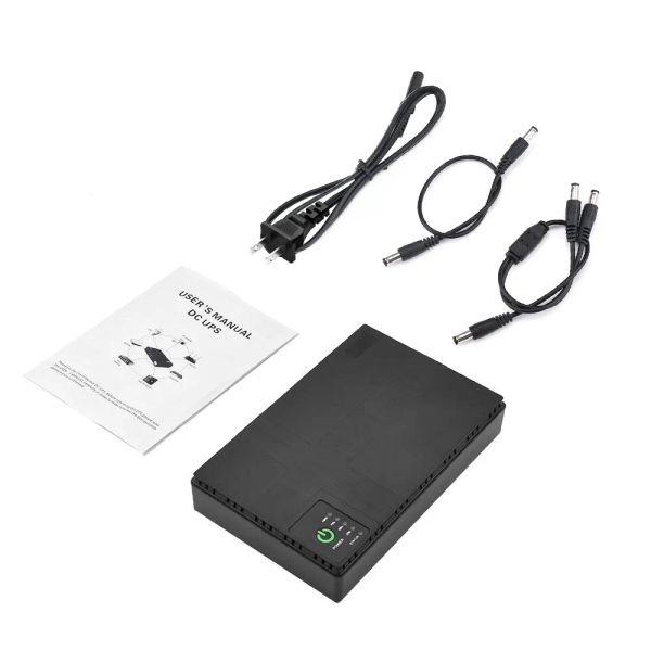 Fonte de alimentação ininterrupta usp, 10400mah, dc, fonte de alimentação de backup, mini roteador ups, adaptador óptico de gato, 5v, 9v, 12v, 2a, 15v, 24v, 1a