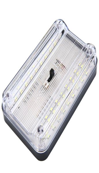 Lampada da lettura per bagagliaio da lettura a soffitto a cupola per interni di veicoli per auto bianca 12V 36 LED Nuovo6485960