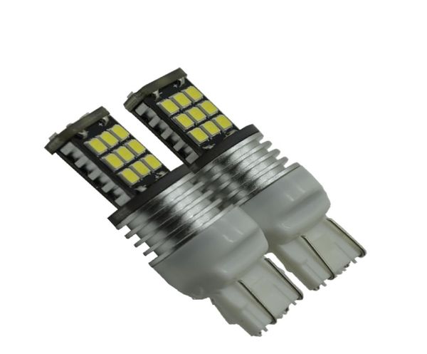 2 pezzi T20 W21W W215W 7440 7443 Lampadina LED per luci di segnalazione retromarcia di backup Luci LED per auto 12V Bianco9312296